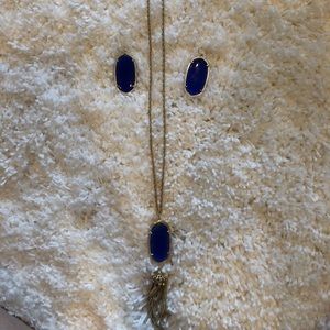 Kendra Scott Navy Blue Set